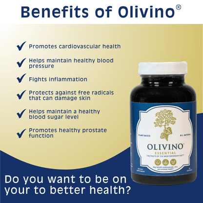 Olivino Essential – The Three Key Fruits of the Mediterranean Diet® in a SoftGel - OlivinoLife, Inc.