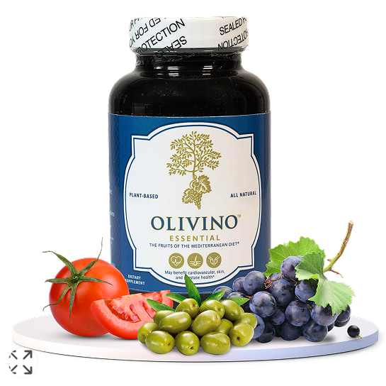 Olivino Essential – The Three Key Fruits of the Mediterranean Diet® in a SoftGel